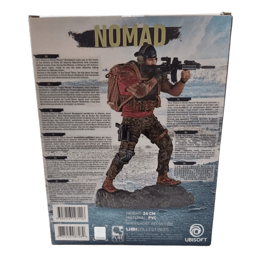 Ubisoft Ghost Recon Breakpoint Collectible 24cm PVC Statue – Nomad, Some Wear To Box (NA 1344387)