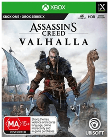 Xbox One/Series Assassin’s Creed Valhalla, LIKE NEW With Case + Booklet
