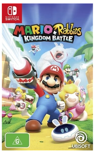 Mario + Rabbids Kingdom Battle Nintendo Switch Game Good Condition With Case (CP1357249)