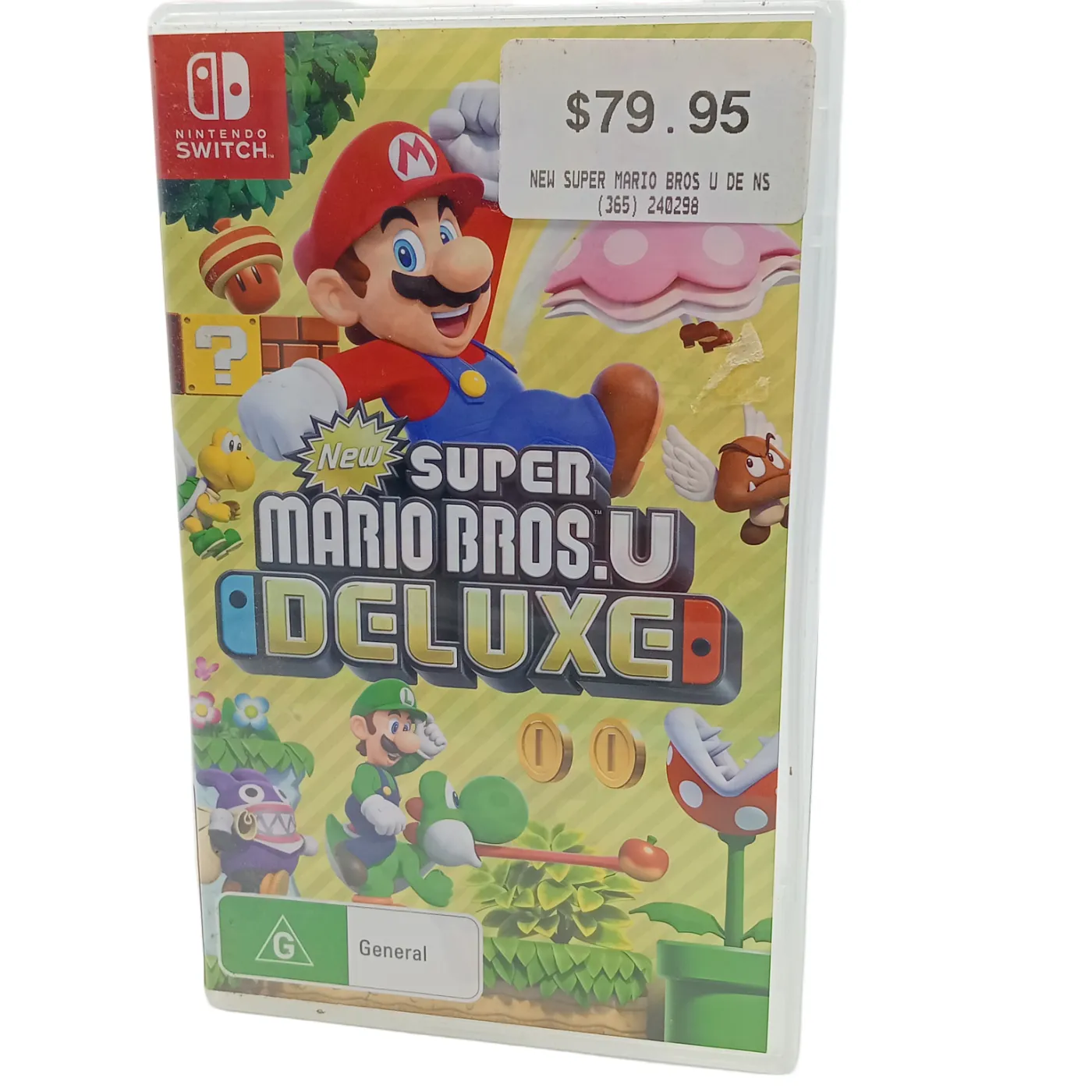 SUPER MARIO DELUXE NINTENDO SWITCH GAME
