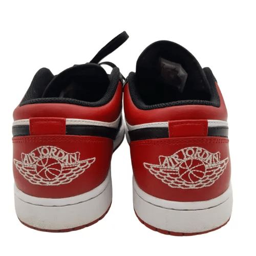 Air Jordan 1 Low “Bred Toe” Sneakers – US Men’s Size 9