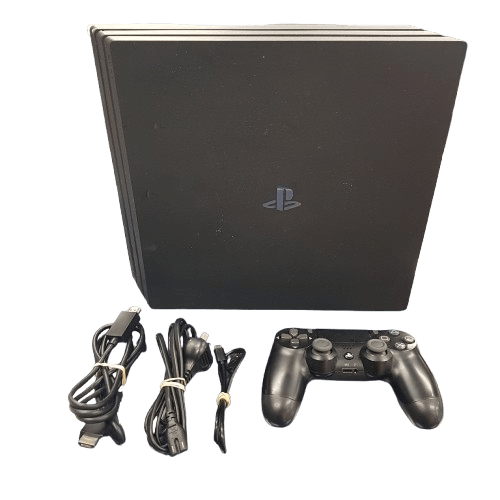 Sony Playstation 4 (PS4) Pro 1TB Cuh-7202B with Powercord/Controller/Controller charger.