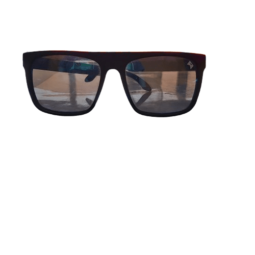 William Painter Sunglassses The Level Black Frames Blue Lens With Case