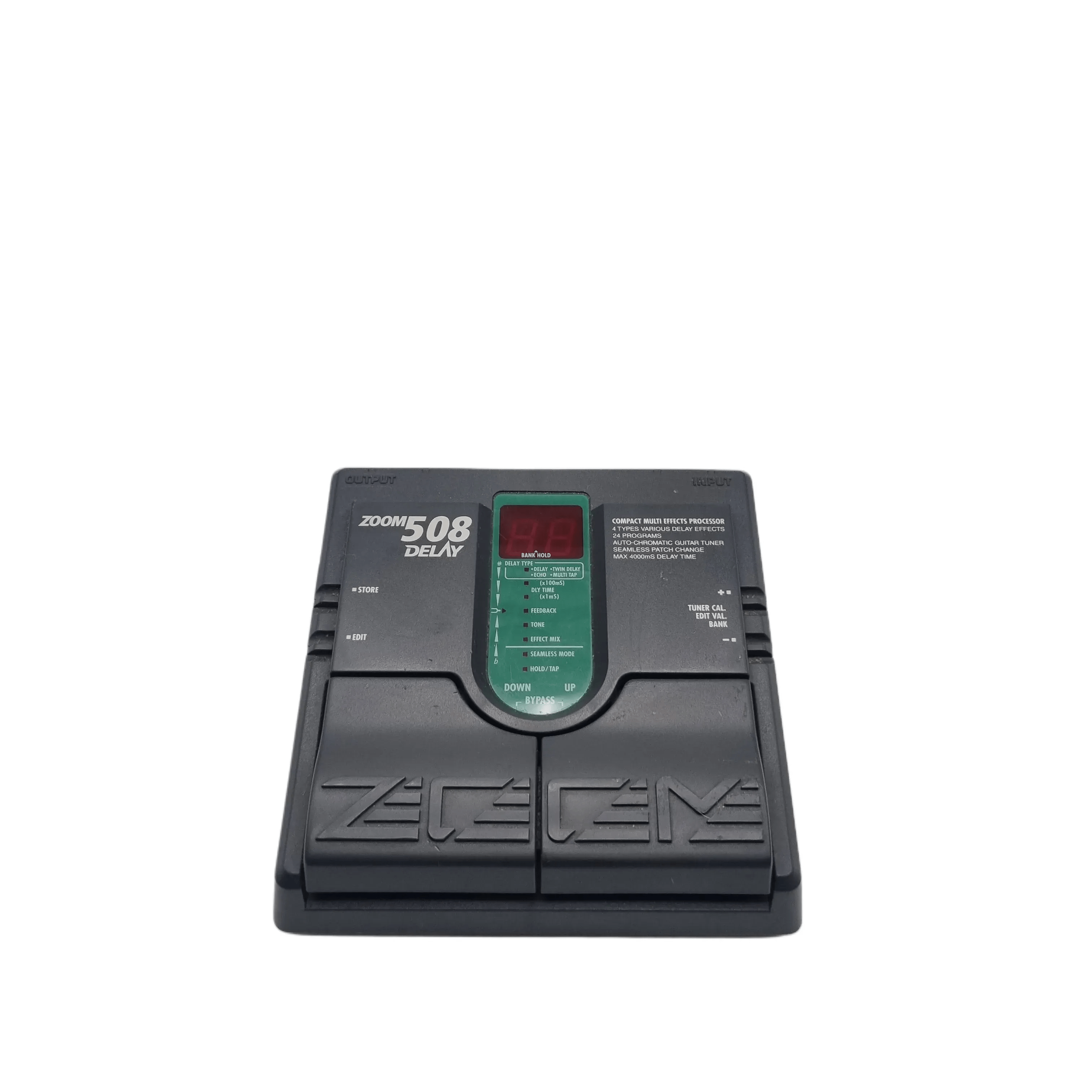 Zoom 508 Delay Guitar Pedal Compact Multi Effects Processor