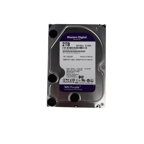 Western Digital 2TB Purple Hard Drive (JN)