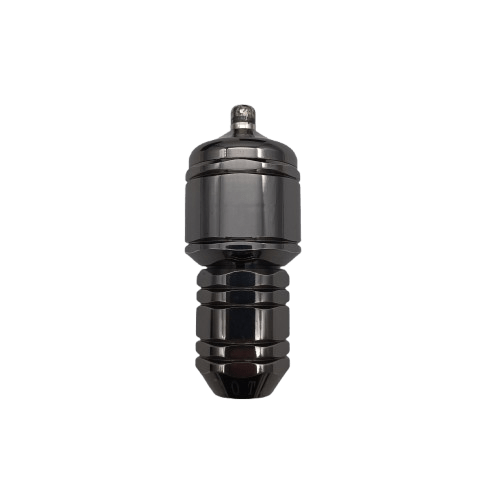 Hlrotary Tattoo Gun Head – Gun Metal, Includes Box and Power Cable