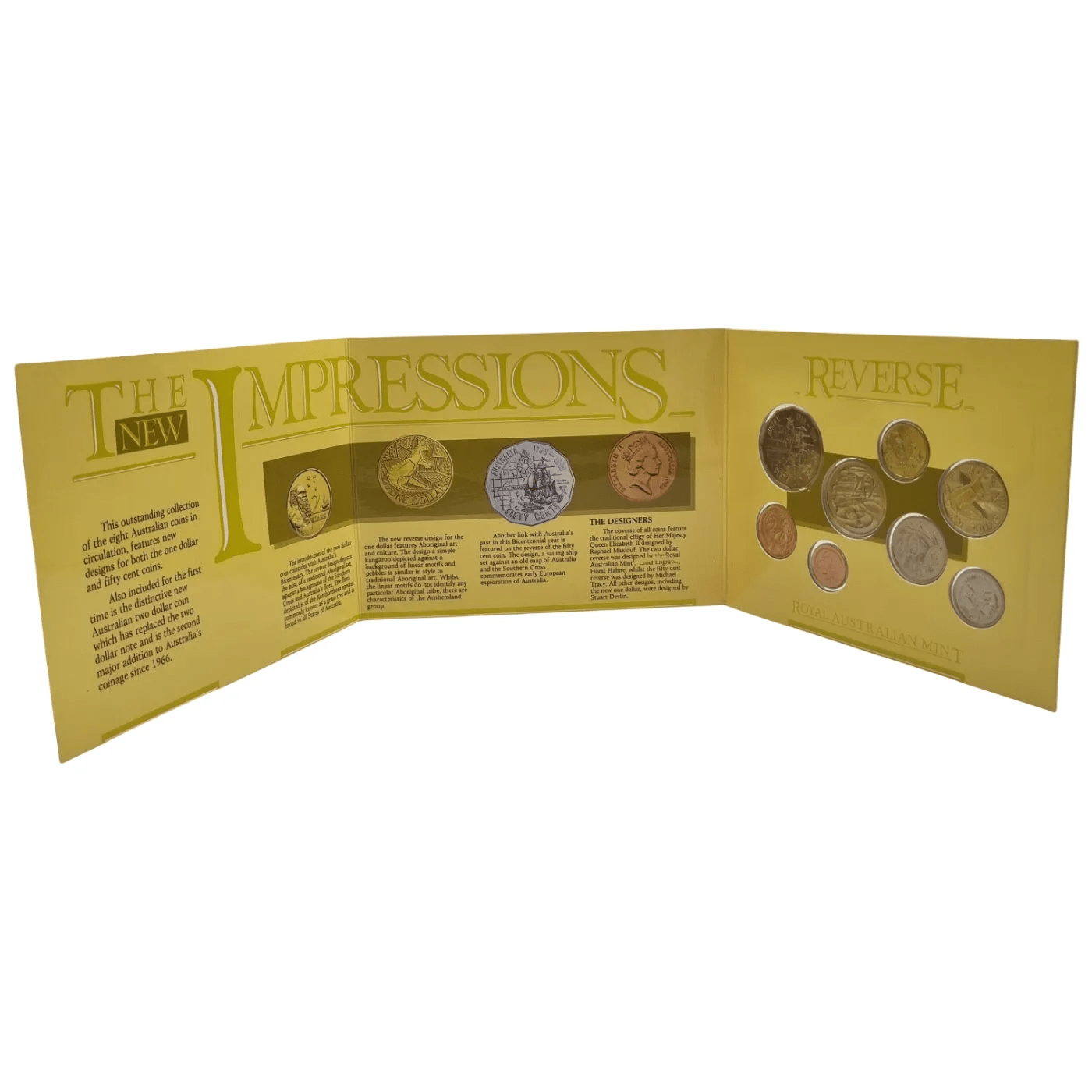 Royal Australian Mint Coin Set – Australia 1988 Mint Set (WR)