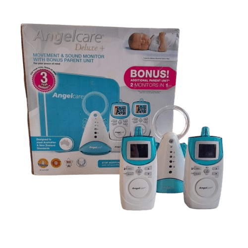 Angelcare Deluxe + Digital Sound & Movement Rechargeable Monitor AC401-2P (MR 1344523)