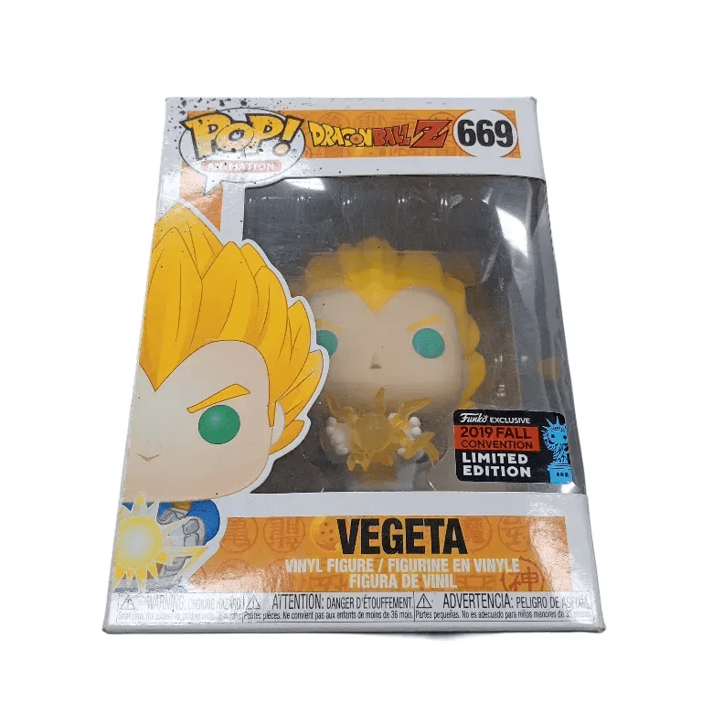 Dragon Ball Z – Vegeta #669 NYCC 2019 Exclusive Pop! Vinyl