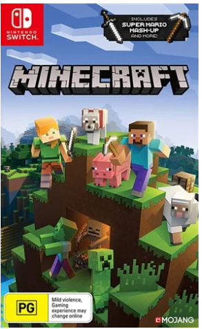 Minecraft Nintendo Switch Game – Good Condition No Case