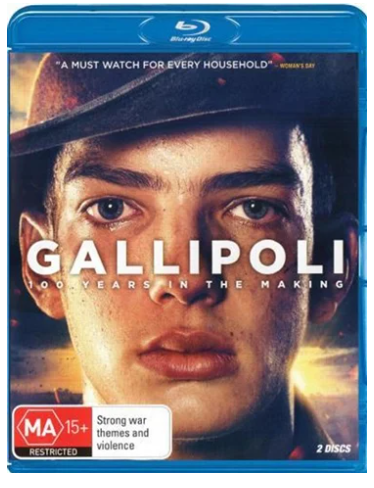 Gallipoli 100 Years In The Making Blu Ray Very Good Condition