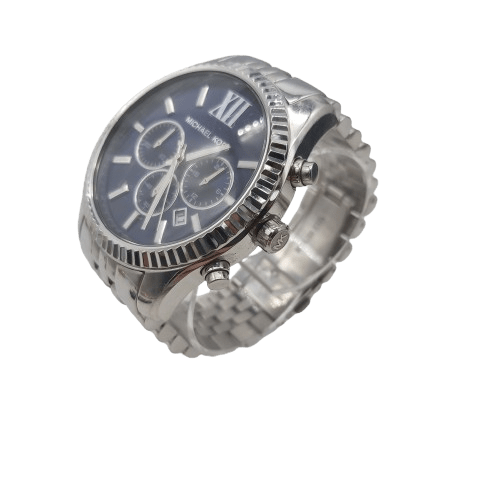 Mens Silver Michael Kors Watch MK-8280 Some Marks On Glass