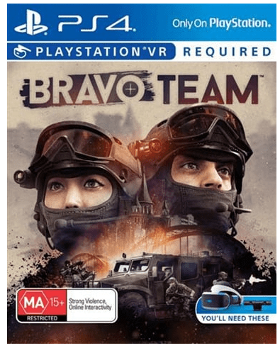 Bravo Team Playstation 4 VR Very Good Condition (CP)