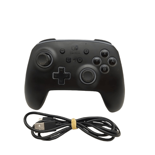 Nintendo Switch PowerA Wired Controller Black with USB Cable