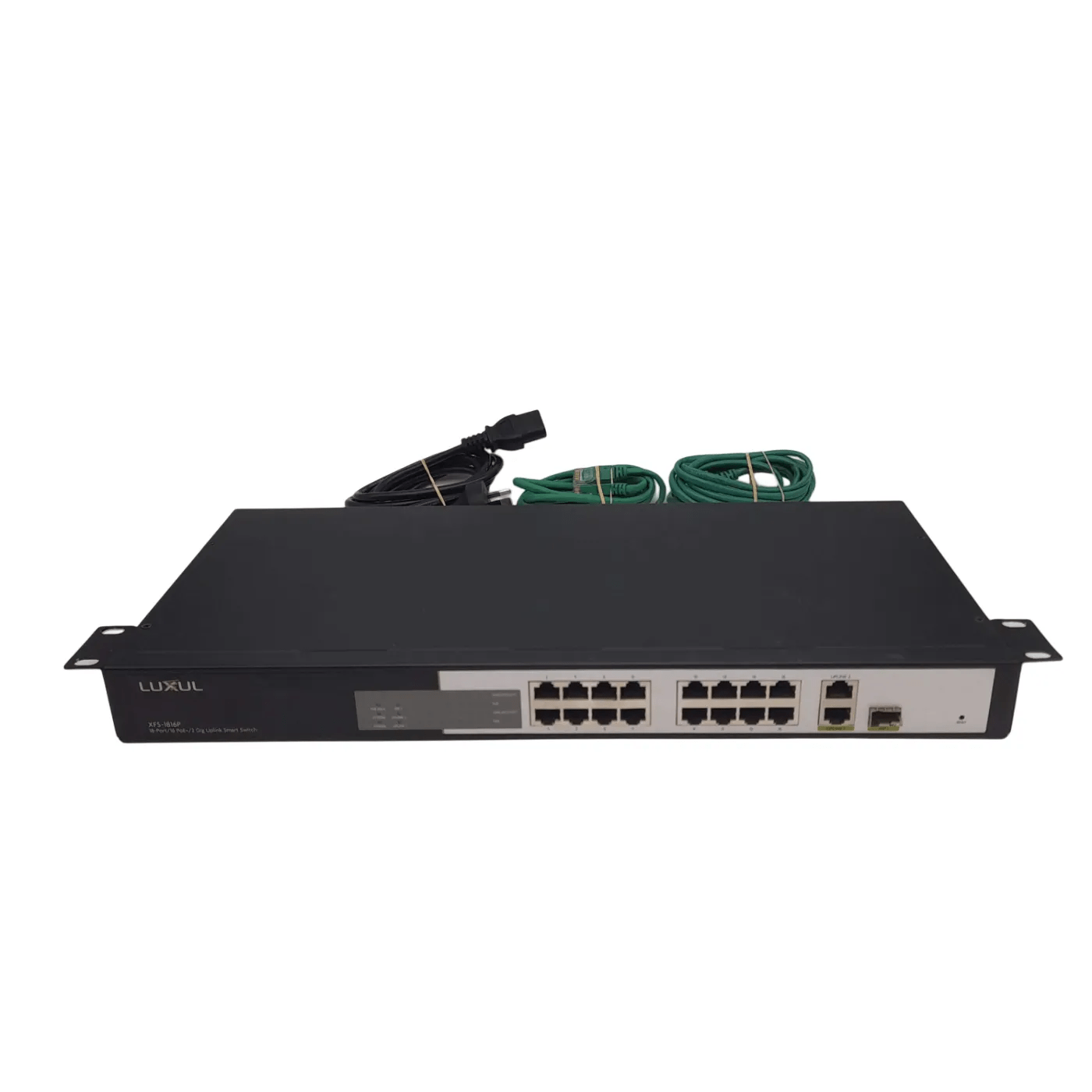 LUXUL XFS-1816P 18-PORT/16 PoE/2 GIGABIT UPLINK SMART SWITCH
