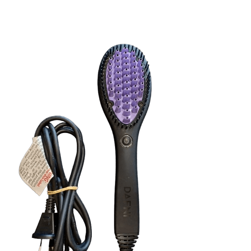 Dafni Hair Straightening Brush Dh1.0a Black And Purple