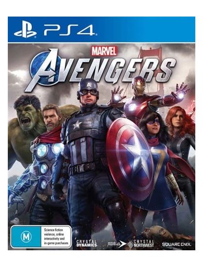 Sony Ps4 Game – marvel Avengers – Good Condition With manual