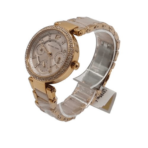 Ladies Michael Kors Rose Gold-Tone Mini Parker Watch MK6110 – Like New (CP-1352852)