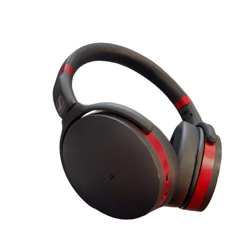 Sennheiser HD 458BT Wireless Noise Cancelling Headphones (Black/Red) – HD 458BT