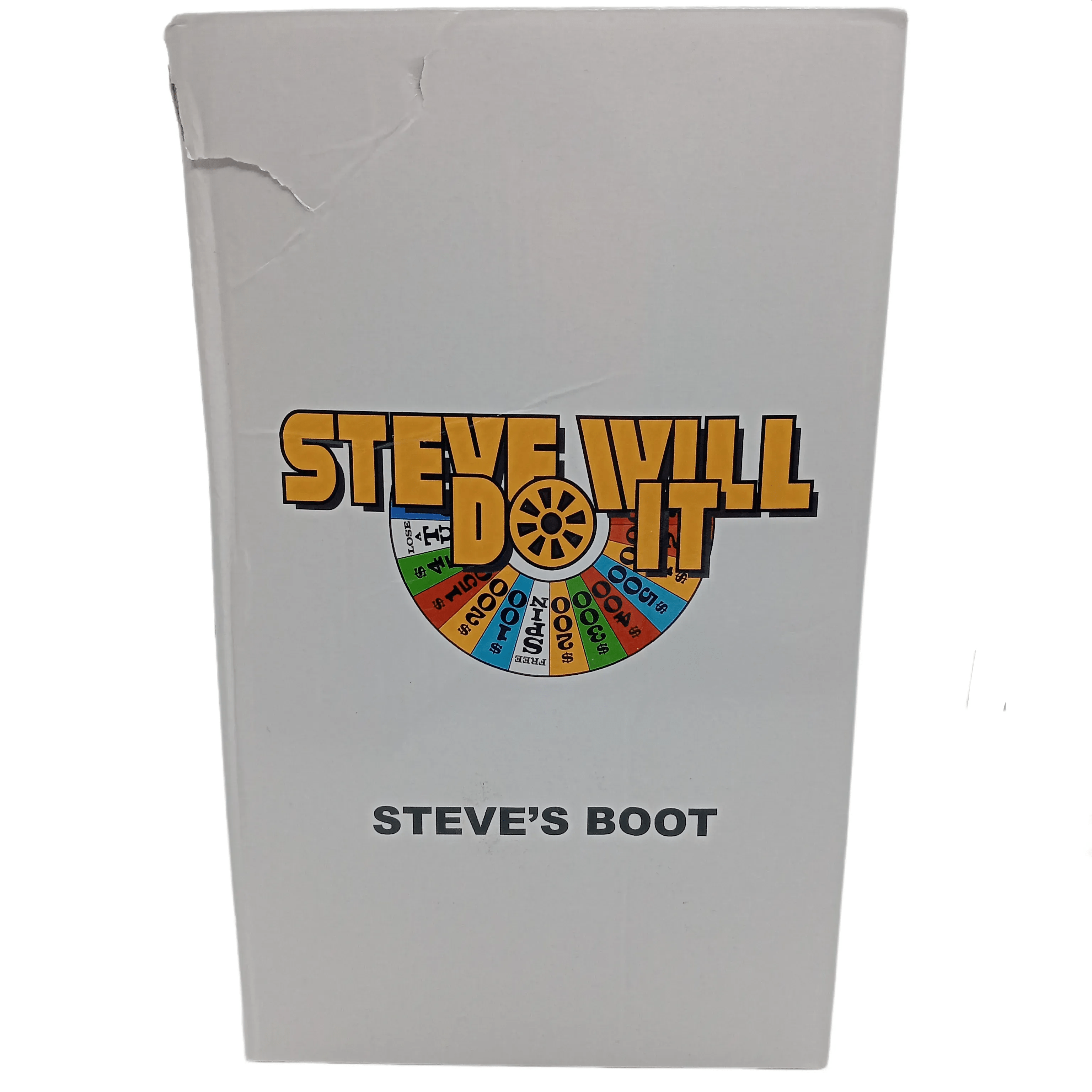 Roulette Wheel Steve Will Do It Glass with Box