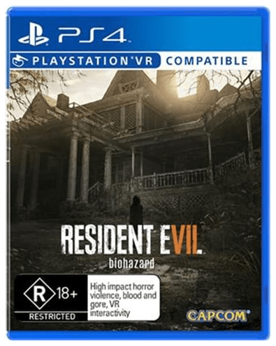 Resident Evil Biohazard Playstation 4 VR Compatible Game Good Condition No Manual (CP-1253787)