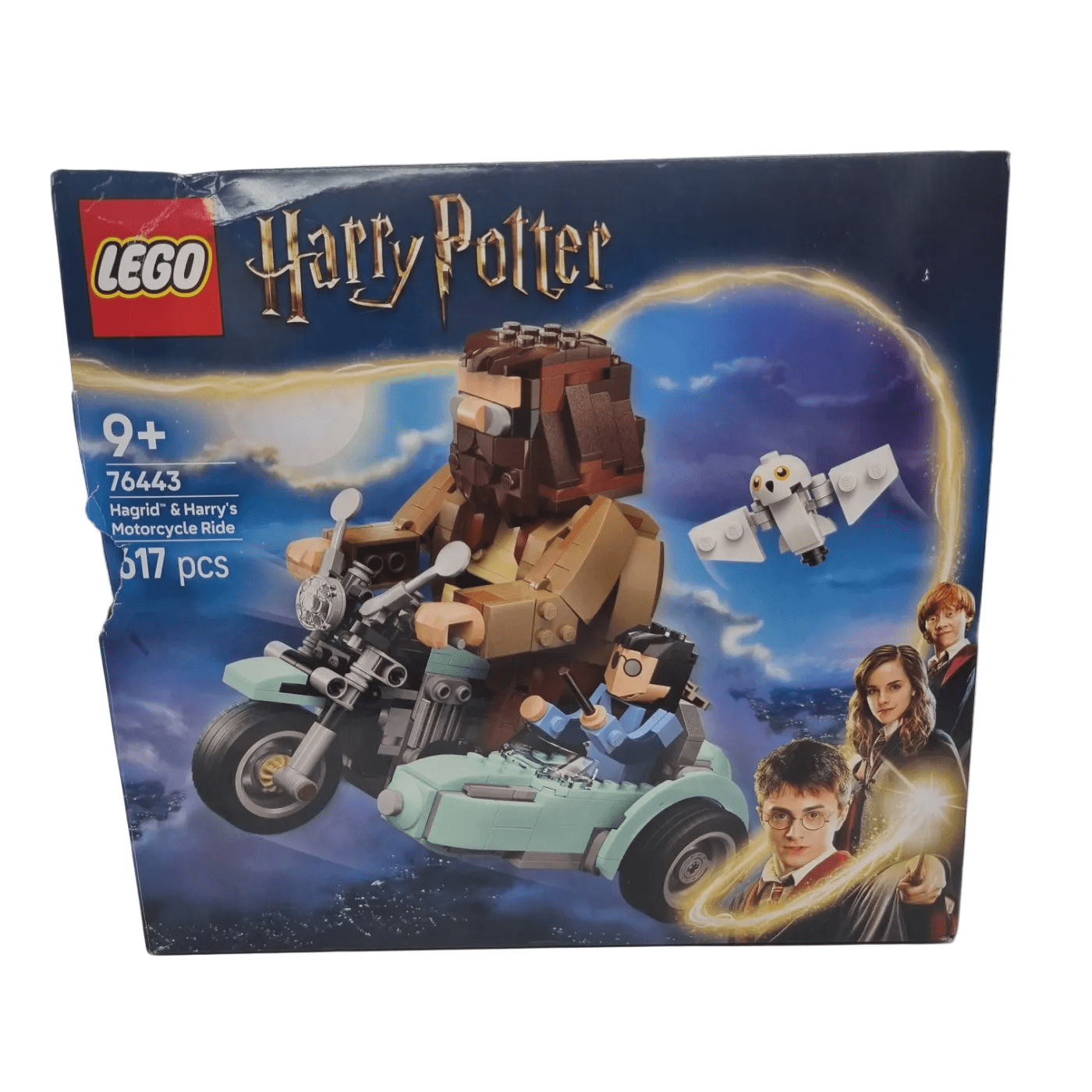 Lego Harry Potter: Hagrid & Harry’s Motorcycle Ride 76443 *Unsealed & Box Ripped*