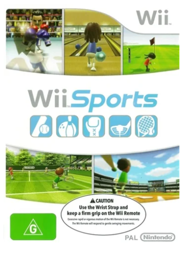 Wii Sports Nintendo Wii Game Average Condition With Manual