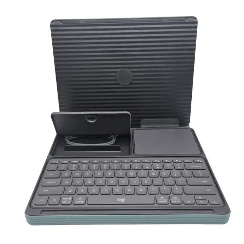 Logitech Casa Pop Up Desk – Work From Home Kit Includes USB Cord