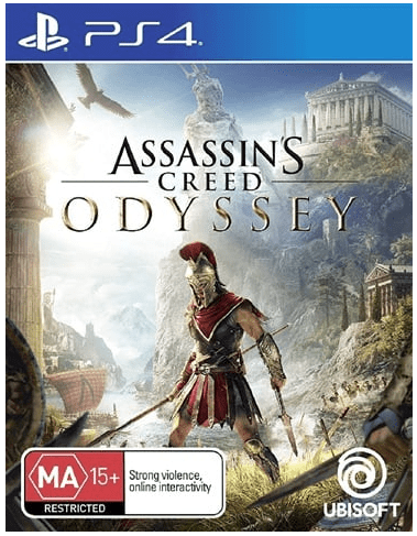 Sony Playstation 4 Assassin’s Creed Odyssey, Excellent Condition, With Case + Manual (CP 1311933)