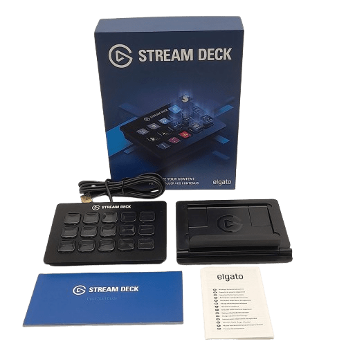 Elgato Stream Deck Mk I In Box – Customizable Control Panel for Streamers & Creators