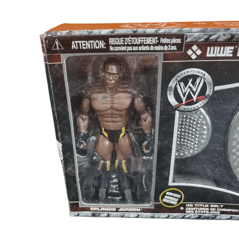 WWE Jakks Pacific Championship Matches John Cena’s US Title Belt VS Orlando Jordan