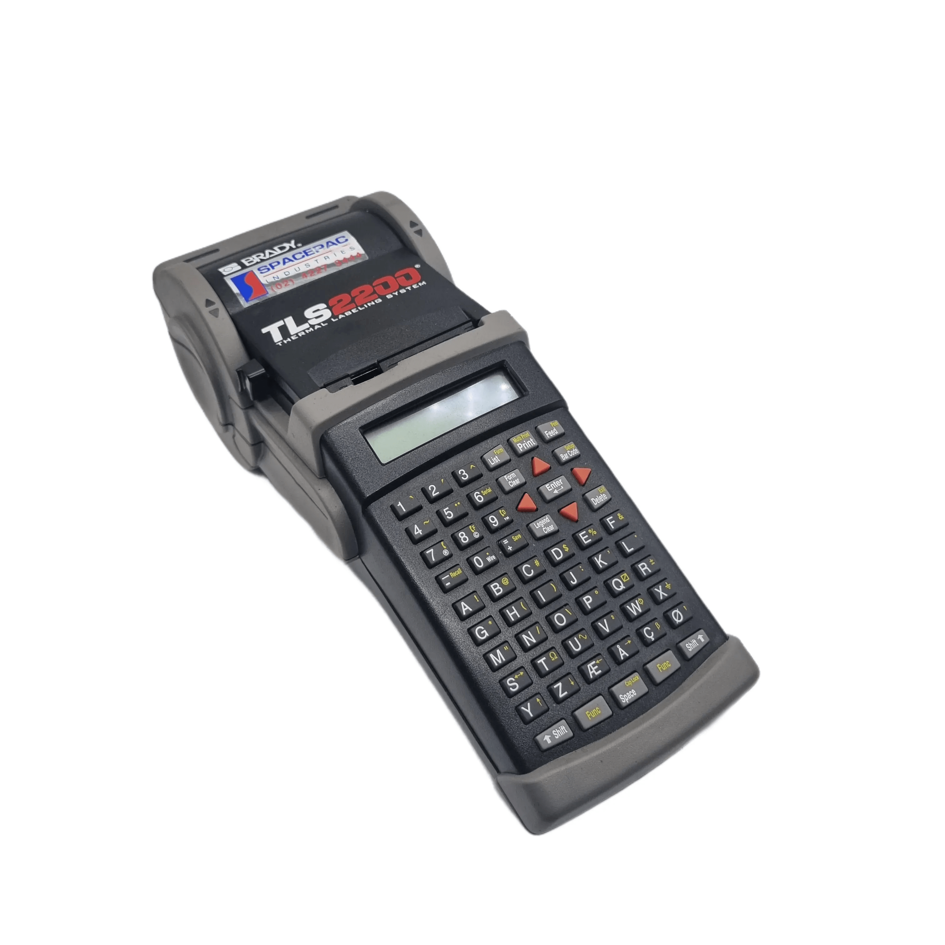Brady TLS2200 Thermal Labeling System + Charger + Case