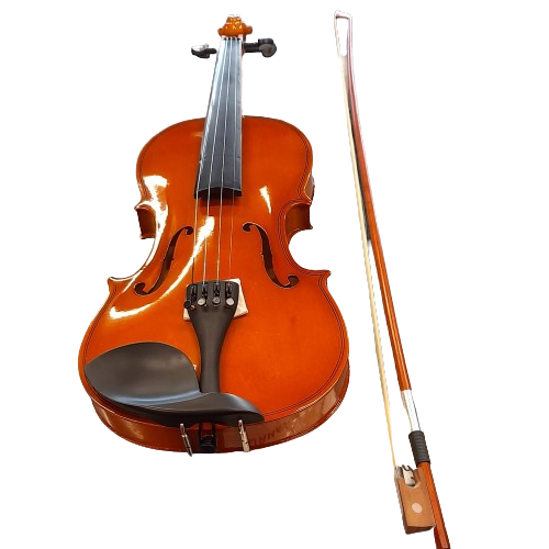 Unbranded Violin In Case And Bow
