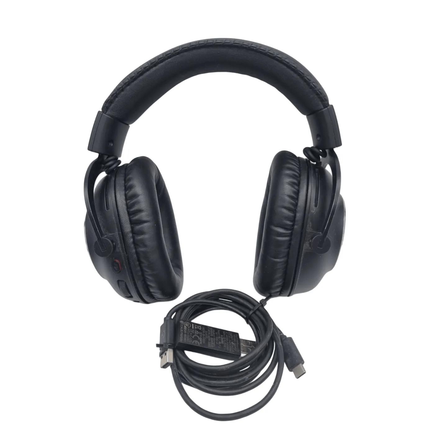 Logitech G Pro X Wireless Bluetooth Gaming Headphones + Charger + Dongle (No Microphone) (WR1356172)