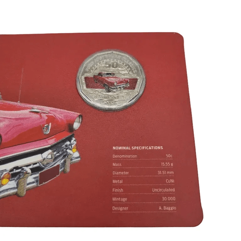 2017 50c 1954 Mainline Coupe Utility Coin Uncirculated Royal Australian Mint