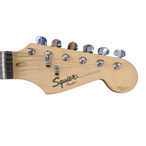 Squier Bullet Strat Guitar Red – *Missing string* (NA 1351029) * PICKUP ONLY*