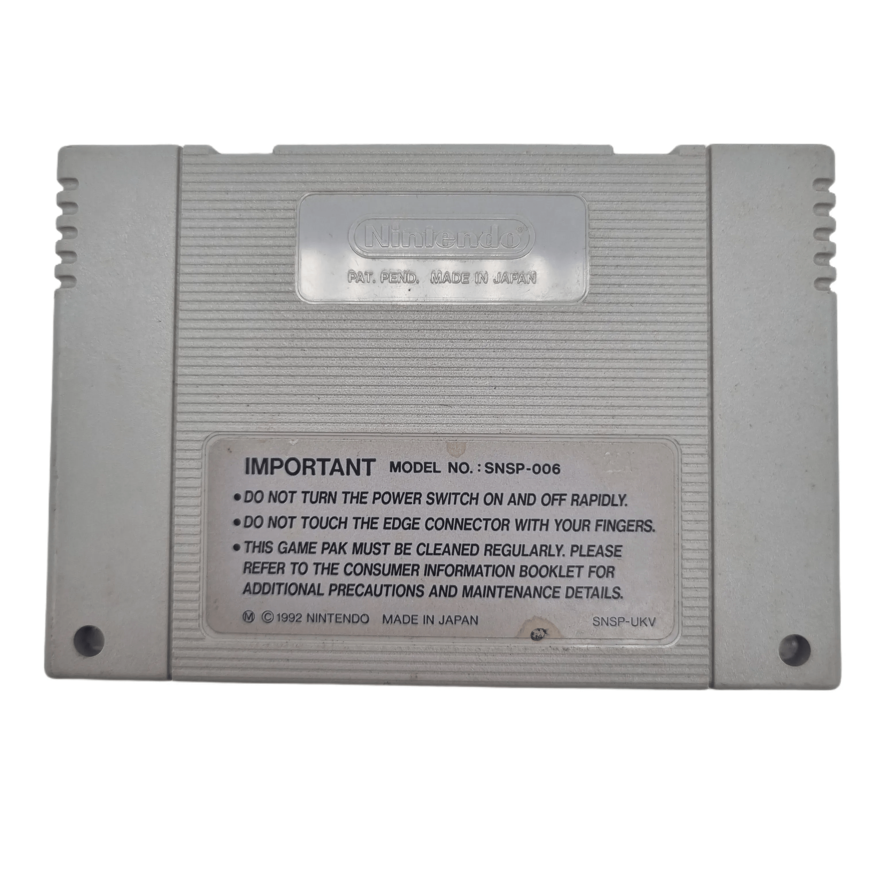 Super Nintendo Entertainment System PAL Version Game: Donkey Kong Country In Original Box