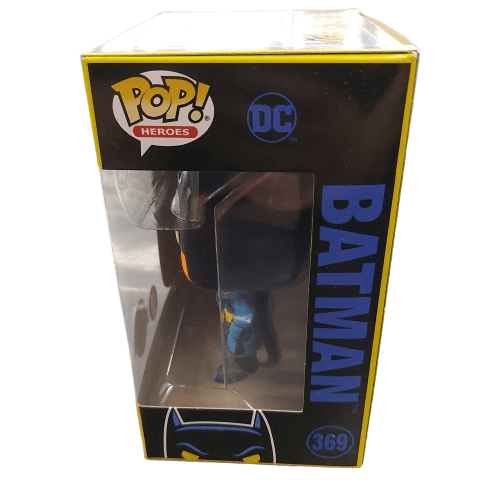 Funko POP! Vinyl – Pop! Heroes Batman The Animated Series #369 Batman Special Edition Black Light Glow, Excellent Condition, With Box (CP 1344786)