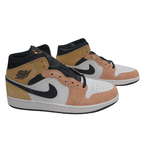 Nike Air Jordan 1 Mid SE – Size 12 Magic Ember Sundial-White