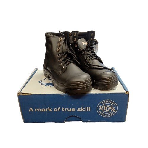 Steel Blue Boots Black Size 10 (LE)