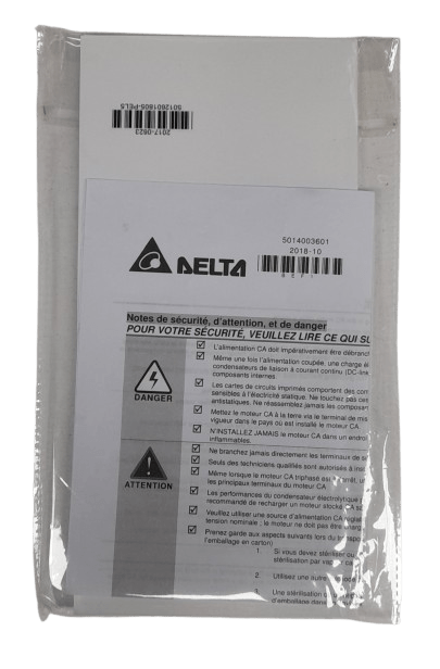 Delta Electronics VFD022EL43A Inverter Drive Like New