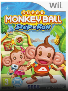 Nintendo Wii Monkey Ball And Step Good Condition With Manual