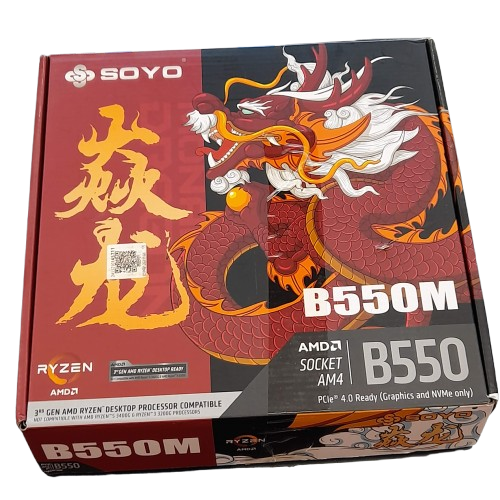Soyo Motherboard B550M AMD 3rd Gen