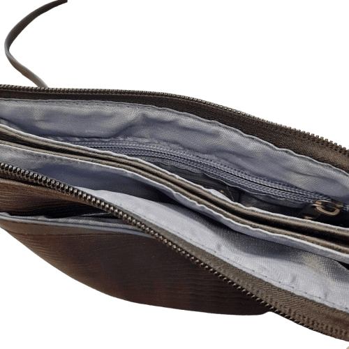 Leeway crossbody wallet black NAUTICA