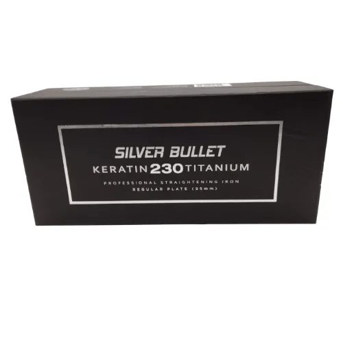 Silver Bullet Keratin 230 Titanium Hair Straightener – As New, In Box