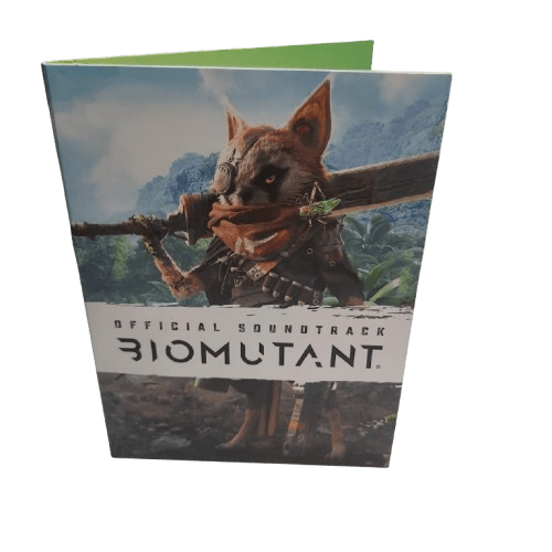 THQNORDIC XBOX One/Series Biomutant Collector’s Edition, Very Good Condition, With Box, Soundtrack, XB1/Series Game Disc In Case + A1 Fabric Artwork (NA 1344388)