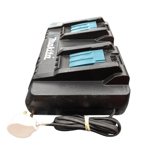 Makita 18V Li-lon Cordless Battery Same Time Dual Port Charger (JN)
