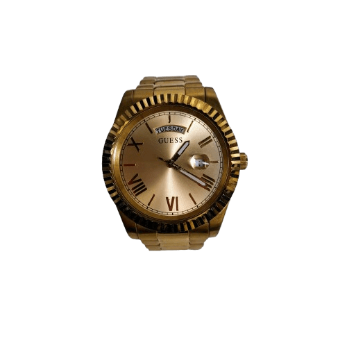 Guess GW0265G2 Connoisseur Gold Stainless Steel Watch No Accessories