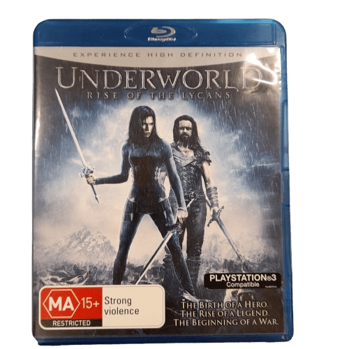 Underworld: Rise Of The Lycans (2009) Bluray, Excellent Condition With Case