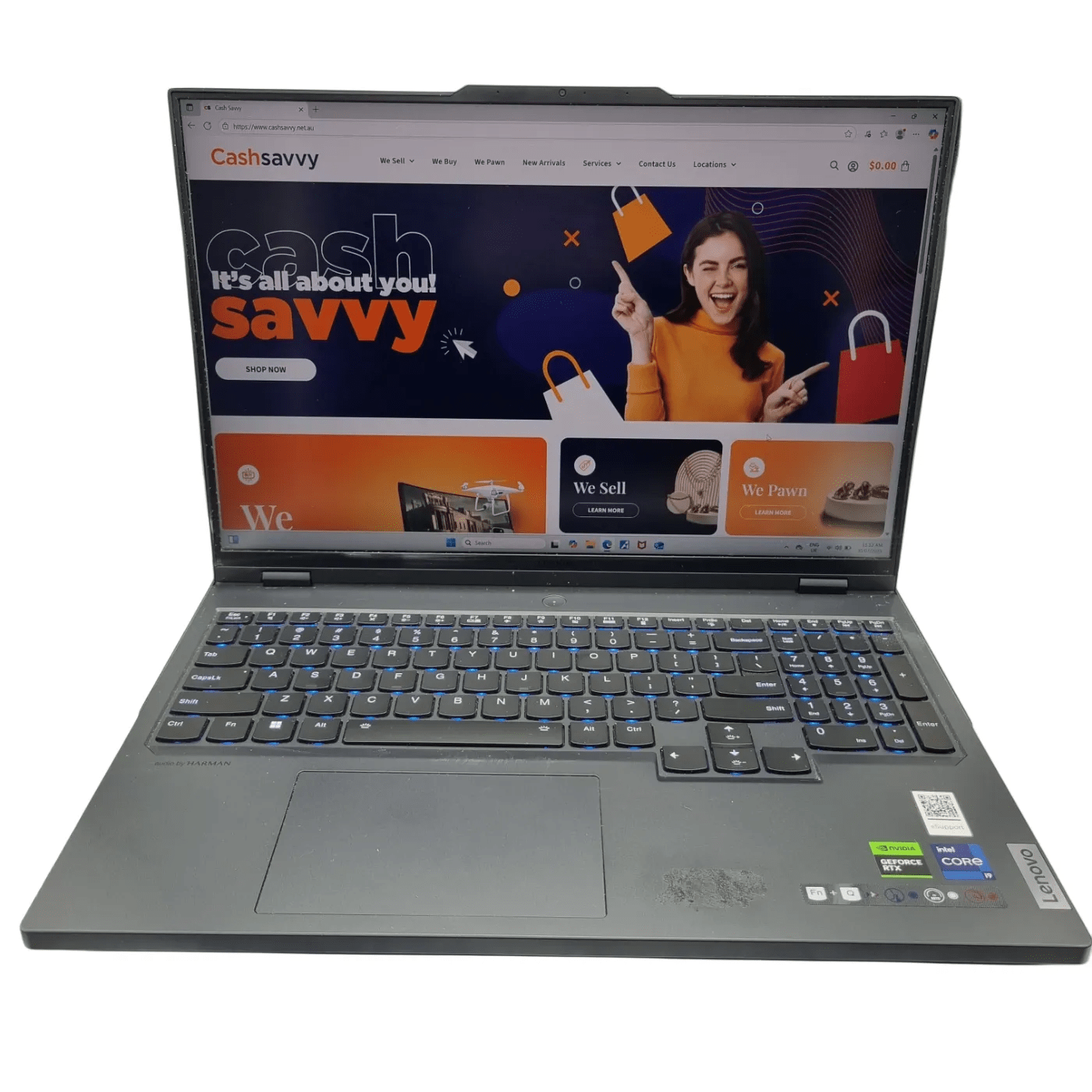 Lenovo Legion Pro 7 161RX8H Laptop + Legion Bag + Charger +Keyboard + Mouse – 13th Gen Intel i9-13900HX / 32GB RAM / 1TB SSD/ Windows 11 Home (WR 1349829)